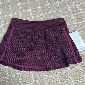 NWT Lululemon Pace Rival Skirt